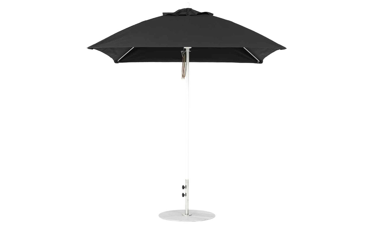 Ledge Lounger Essential Fiberglass Umbrella - 7.5' Square Pulley