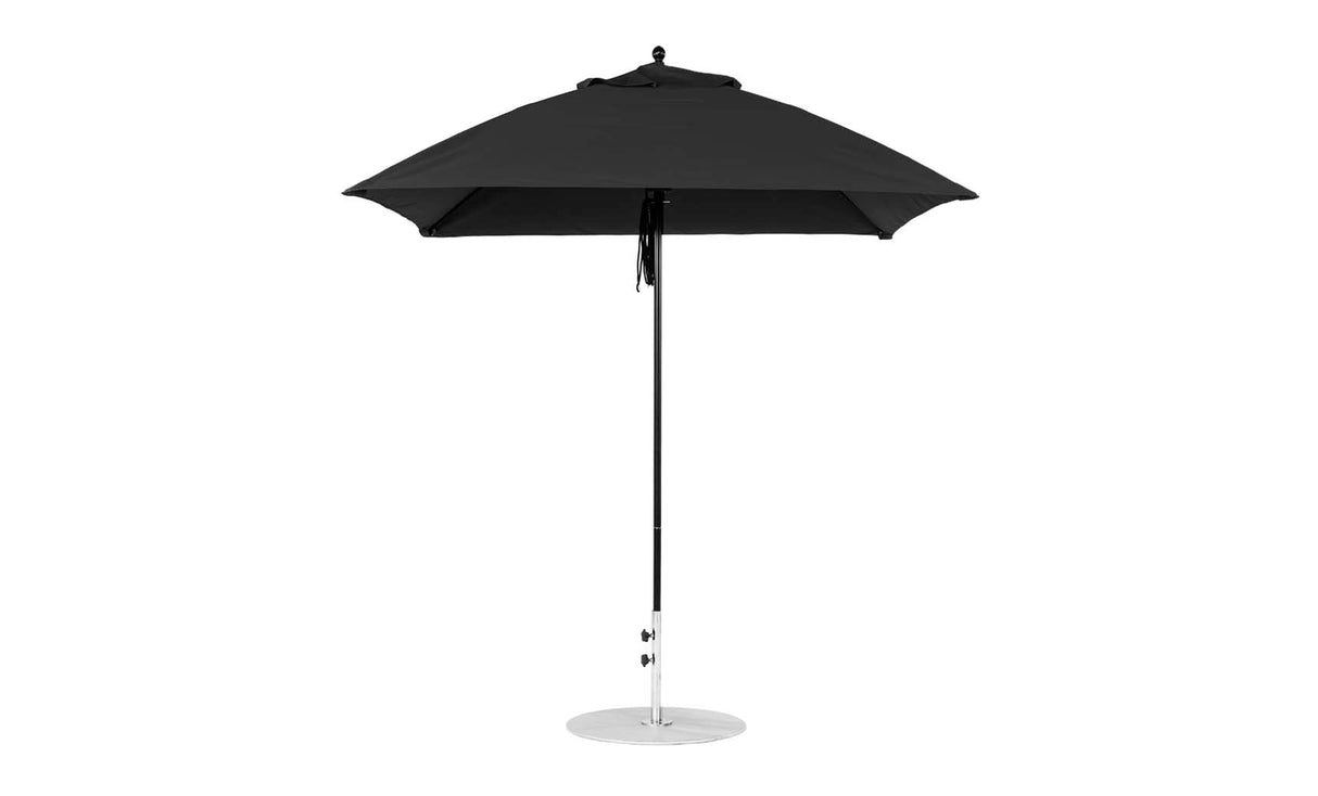 Ledge Lounger Essential Fiberglass Umbrella - 7.5' Square Pulley