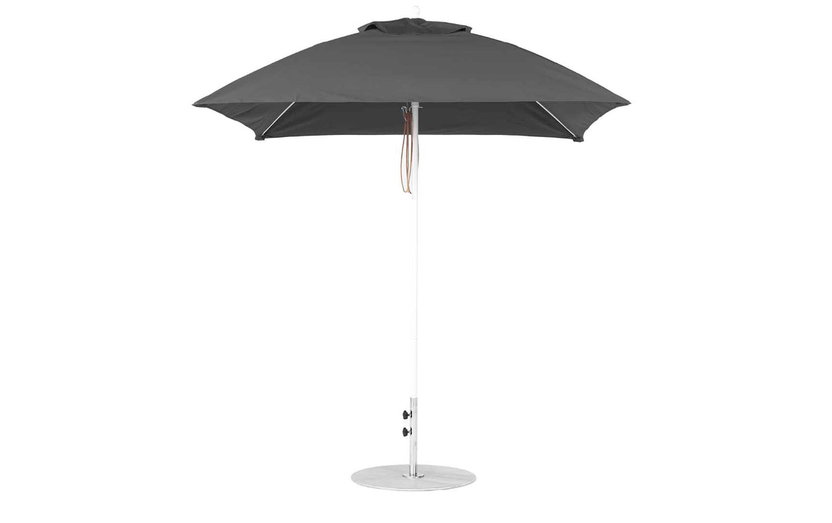 Ledge Lounger Essential Fiberglass Umbrella - 7.5' Square Pulley