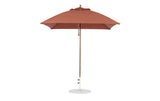 Ledge Lounger Essential Fiberglass Umbrella - 7.5' Square Pulley