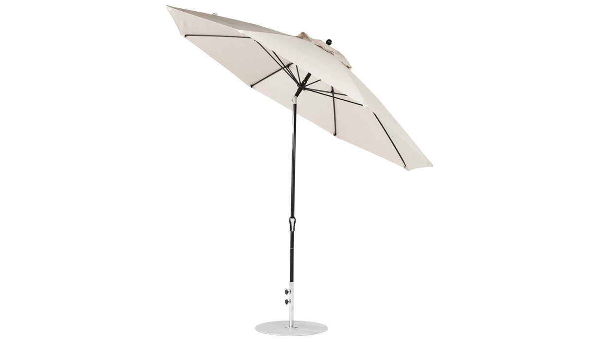 Ledge Lounger Essential Fiberglass Umbrella - 11' Octagon Crank Auto Tilt