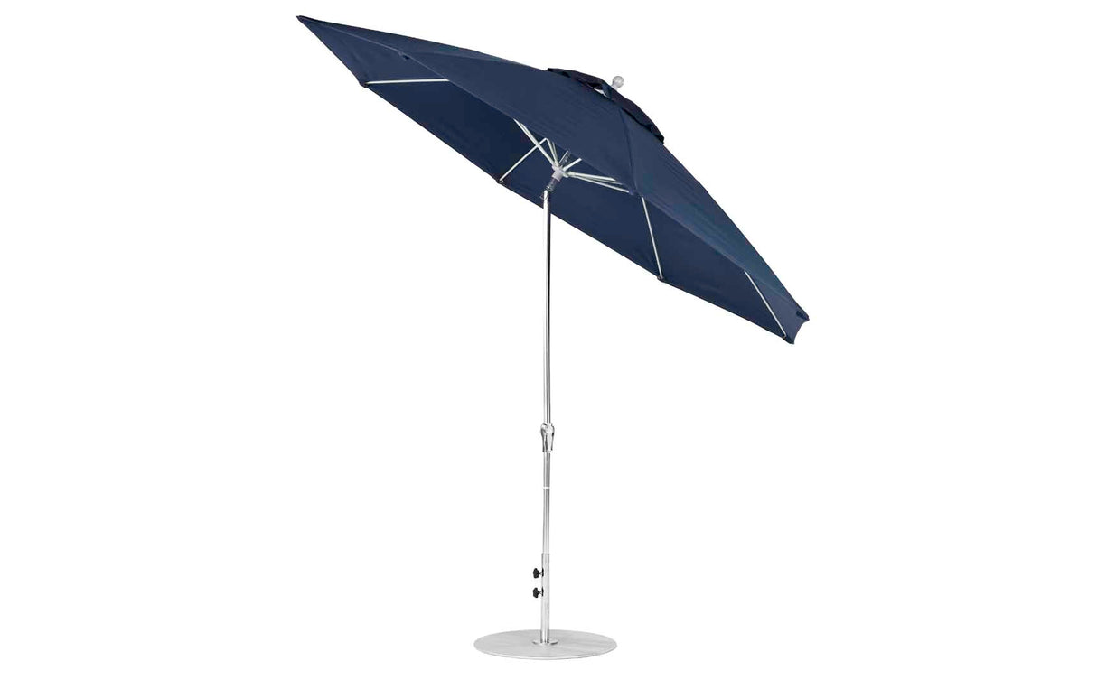 Ledge Lounger Essential Fiberglass Umbrella - 11' Octagon Crank Auto Tilt
