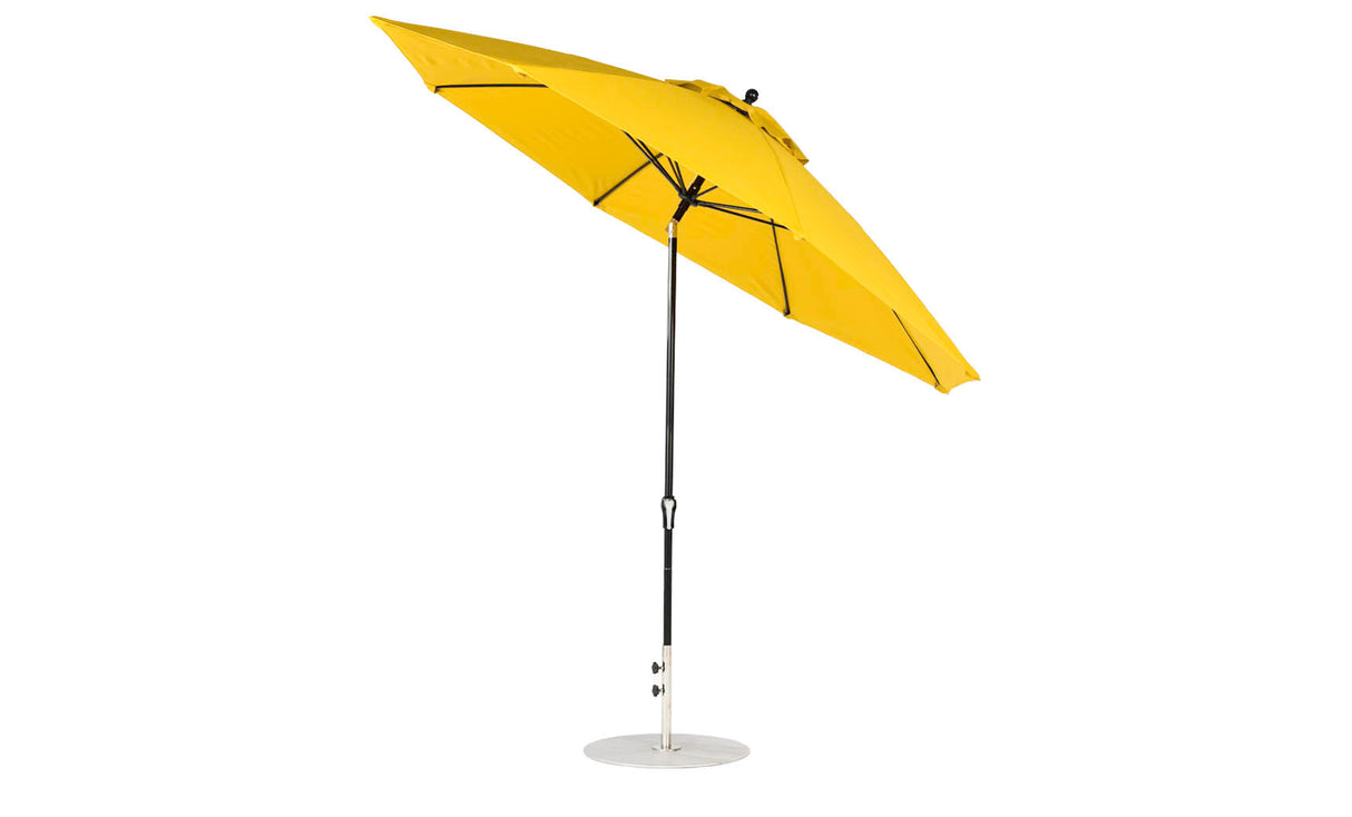 Ledge Lounger Essential Fiberglass Umbrella - 11' Octagon Crank Auto Tilt