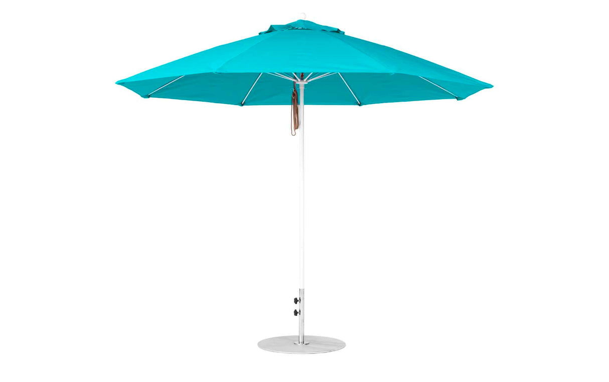 Ledge Lounger Essential Fiberglass Umbrella - 11' Octagon Pulley