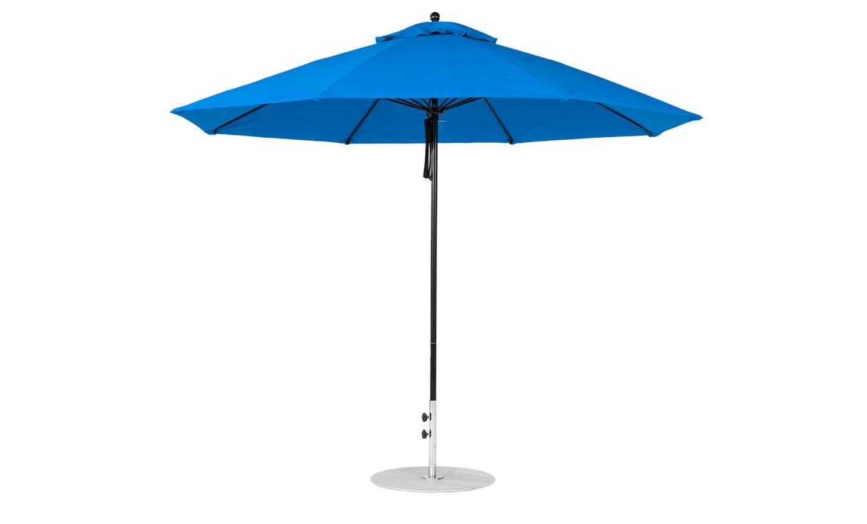 Ledge Lounger Essential Fiberglass Umbrella - 11' Octagon Pulley