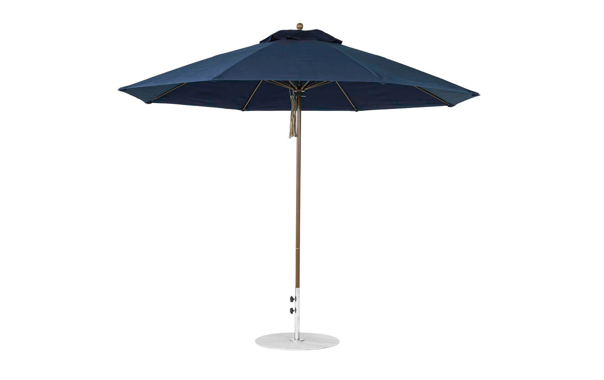 Ledge Lounger Essential Fiberglass Umbrella - 11' Octagon Pulley