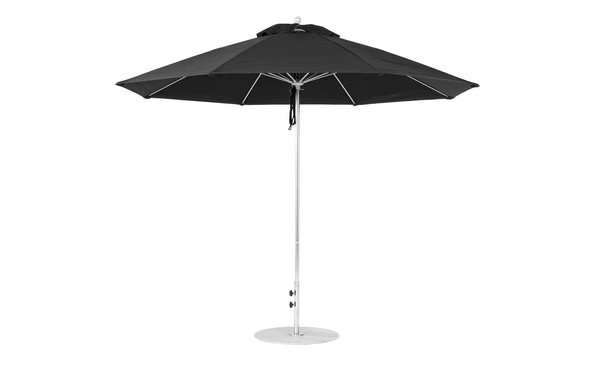 Ledge Lounger Essential Fiberglass Umbrella - 11' Octagon Pulley
