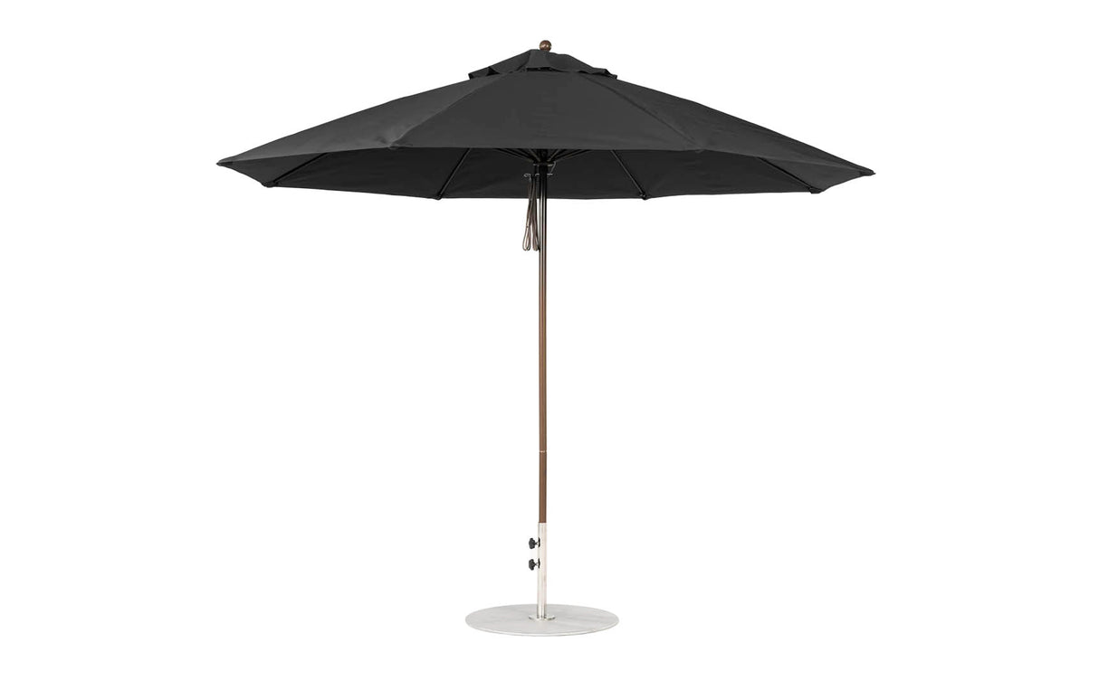 Ledge Lounger Essential Fiberglass Umbrella - 11' Octagon Pulley