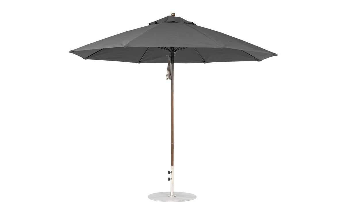 Ledge Lounger Essential Fiberglass Umbrella - 11' Octagon Pulley