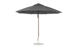 Ledge Lounger Essential Fiberglass Umbrella - 11' Octagon Pulley