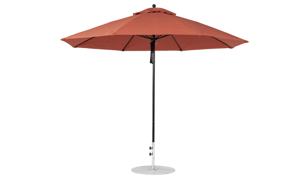 Ledge Lounger Essential Fiberglass Umbrella - 11' Octagon Pulley