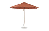 Ledge Lounger Essential Fiberglass Umbrella - 11' Octagon Pulley