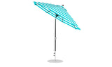 Ledge Lounger Essential Fiberglass Umbrella - 9' Octagon Crank Auto Tilt