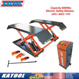 Katool KT-X85 8000lb Mid Rise Scissor Lift - Electric Lock