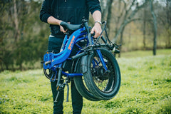 Young Electric E-Urban 500W Lightweight Folding eBike | 20'' All-terrain Fat Tire With 480Wh LG Battery | Internal Gear Hub