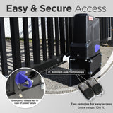 Aleko Chain-Driven Sliding Gate Opener – AC1100 Starter Kit