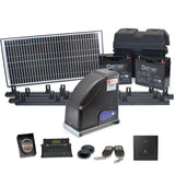 Aleko Gear-Driven Sliding Gate Opener – AR500 Solar Kit 30