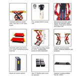 AMGO XL-9F 9,000 lb Flush Mount Scissor Lift