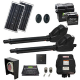 Aleko Dual Swing Gate Operator - AS1200 AC/DC - Solar Kit 60W