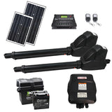 Aleko Dual Swing Gate Operator - AS1200 AC/DC - Solar Kit 50W