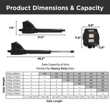 Aleko Single Swing Gate Operator - AS600 ACDC - Accessory Kit ACC4