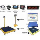 Prime Scales SL-700-7'x7' Heavy Duty  Selleton Industrial Floor scale 84" x 84” | LCD display