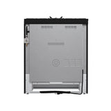 FORNO Espresso Leonardo 30" 5 cu. ft. Gas Range in Stainless Steel with Silver Handles, FFSGS1116-30