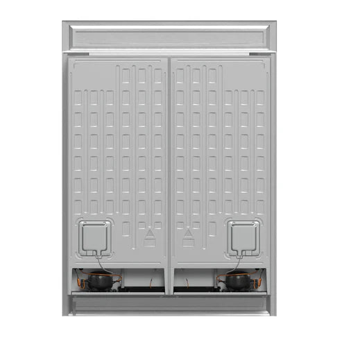 FORNO Maderno 60" 27.2 cu.ft. Convertible Refrigerator and Freezer with Modern Trim Kit, FFFFD1722-60S