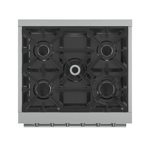 FORNO Massimo 30″ 4.32 cu. ft. Freestanding Gas Range with 5 Burners, FFSGS6239-30