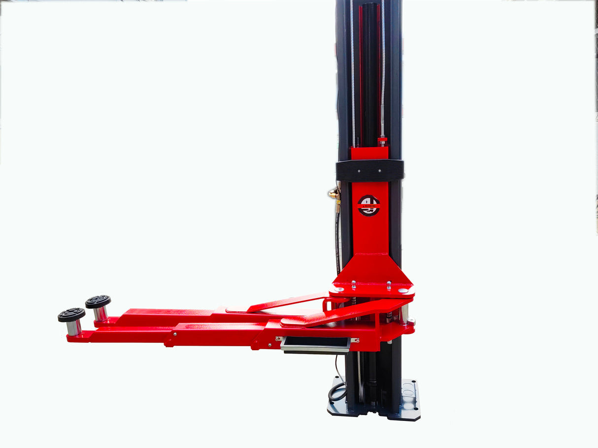 Katool KT-AS110D, 11,000 lb 2 Post Lift - Asymmetric