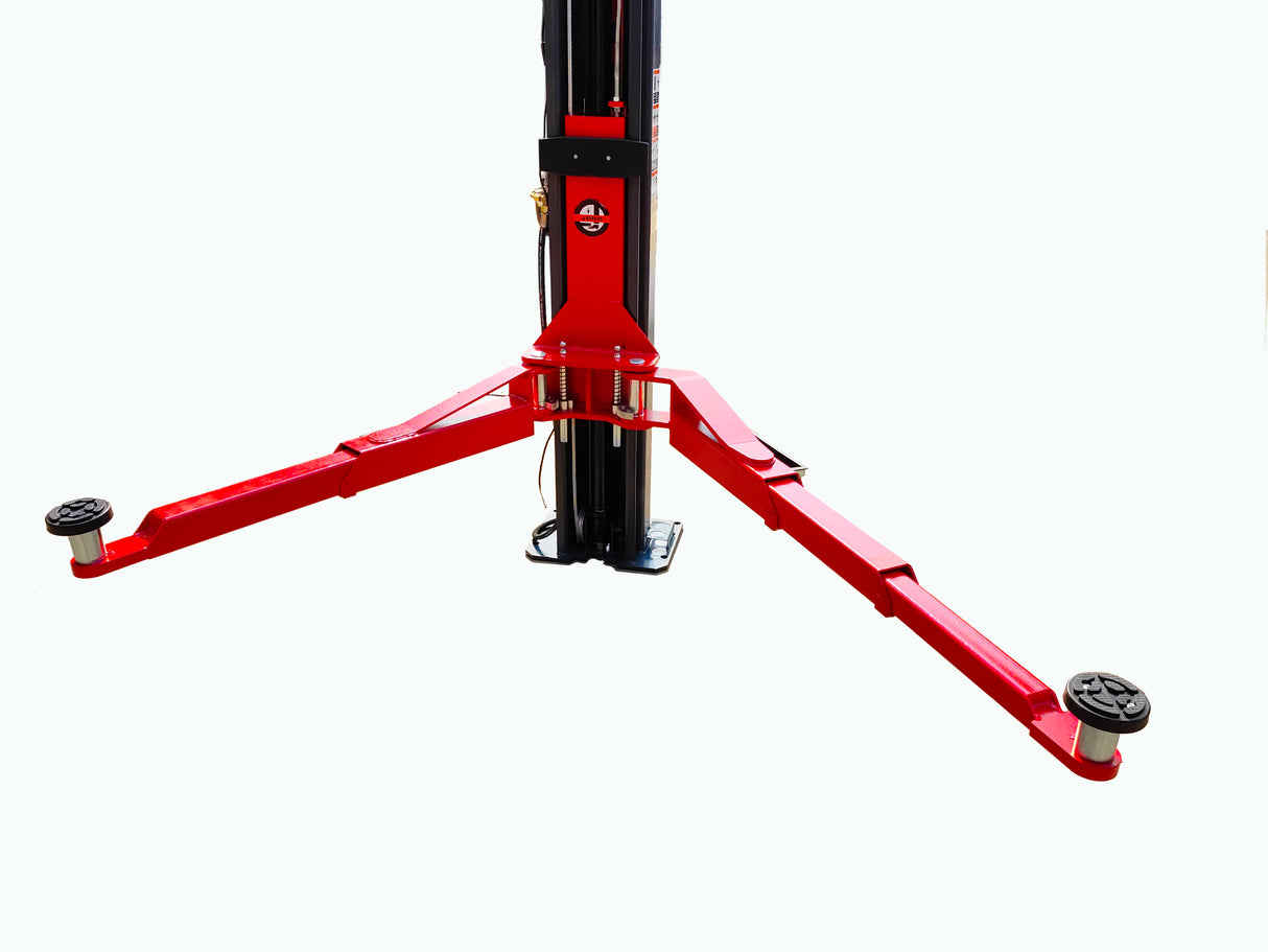 Katool KT-AS110D, 11,000 lb 2 Post Lift - Asymmetric