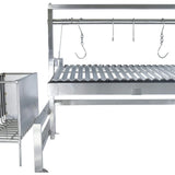 Tagwood BBQ Insert Style Argentine Santa Maria Wood Fire & Charcoal Gaucho Grill without firebricks | BBQ09SS -