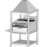 Argentine Santa Maria BBQ Grill All Stainless Steel with Brasero and Accessories Tagwood BBQ12SS