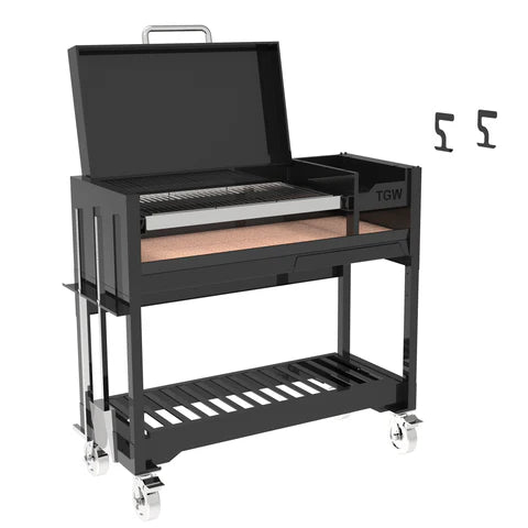 Argentine Style Grill Tagwood BBQ18SI 556 sq. in. of Grilling Surface and Adjustable Round Grates