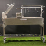 Premium XL Stainless Steel Charcoal Grill Tagwood BBQ26SS - 2600 sq. in. of Grilling Space