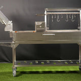 Premium XL Stainless Steel Charcoal Grill Tagwood BBQ26SS - 2600 sq. in. of Grilling Space