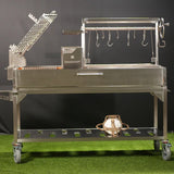 Premium XL Stainless Steel Charcoal Grill Tagwood BBQ26SS - 2600 sq. in. of Grilling Space