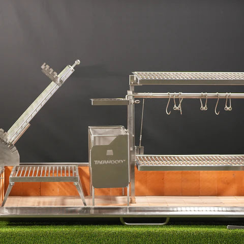 Tagwood BBQ Argentine Santa Maria Wood Fire & Charcoal Gaucho Grill | BBQ28SS