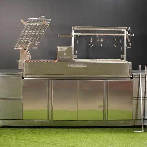 Tagwood BBQ Argentine Santa Maria Wood Fire & Charcoal Gaucho Grill | BBQ28SS