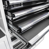 Boxo Tech Series | 41" 19-Drawer Rolling Tool Box | White