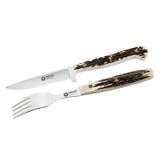 Tagwood BOKER Fork and Knife Set | KF07