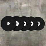 Troy BPO-SBPL Performance Black Customer Logo Rubber Bumper Plate