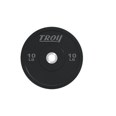 Troy BPO-SBPL Performance Black Customer Logo Rubber Bumper Plate