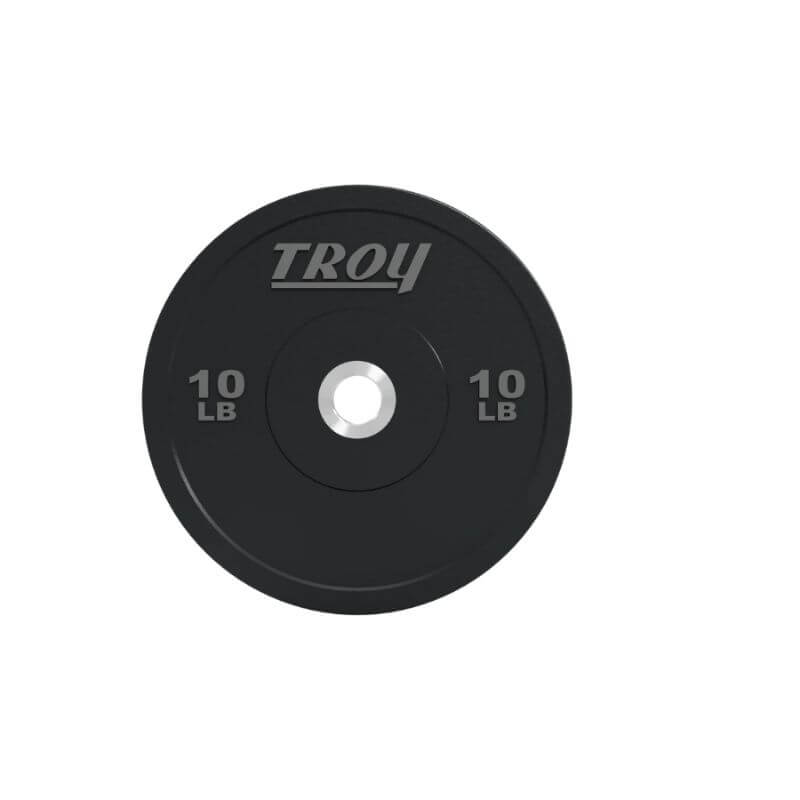 Troy BPO-SBP Performance Black Rubber Bumper Plate