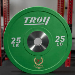 Troy BPO-SBPL Performance Black Customer Logo Rubber Bumper Plate