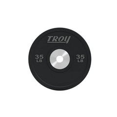 Troy BPO-SBPL Performance Black Customer Logo Rubber Bumper Plate