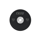 Troy BPO-SBP Performance Black Rubber Bumper Plate