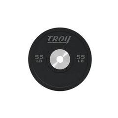 Troy BPO-SBPL Performance Black Customer Logo Rubber Bumper Plate