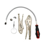 Boxo 6-Piece Locking Plier & Interchangeable Head 1/4" Flexible Driver Set | 1/3rd EVA Foam