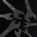 Boxo 7-Piece SAE Ultra-Thin Double Open End Wrench Set | 1/3 Drawer EVA Foam